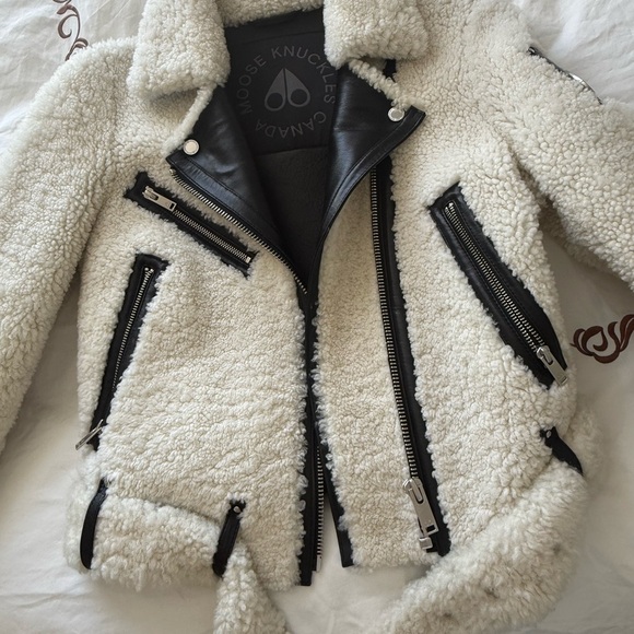 Moose Knuckles Teddy Biker Jacket – Like New - Picture 5 of 10